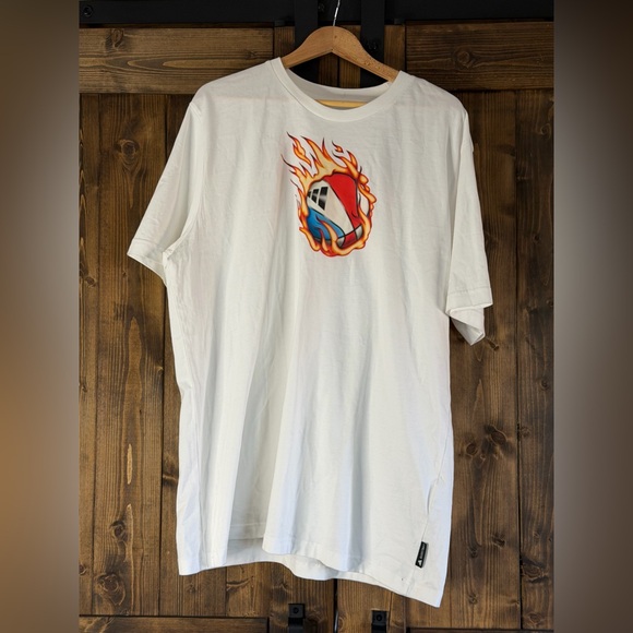adidas Other - adidas White Tee with Colorful Graphic